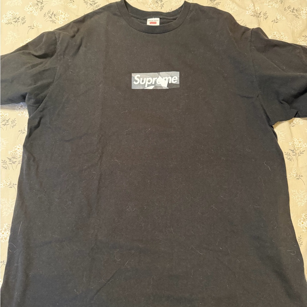 Supreme Emilio Pucci Box Logo Tee Black (XL)